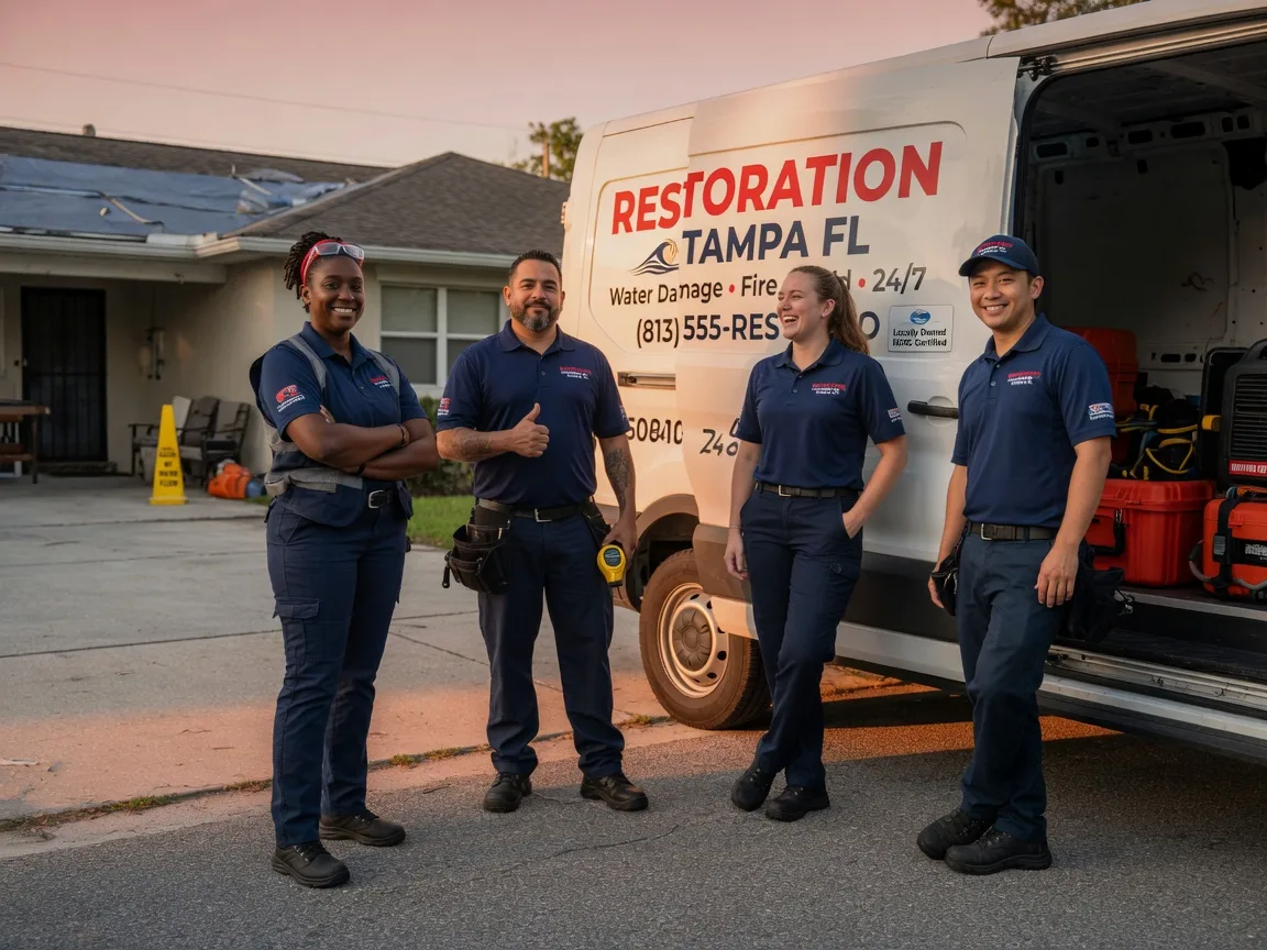Water Damage Restoration company in Kingsport, TN